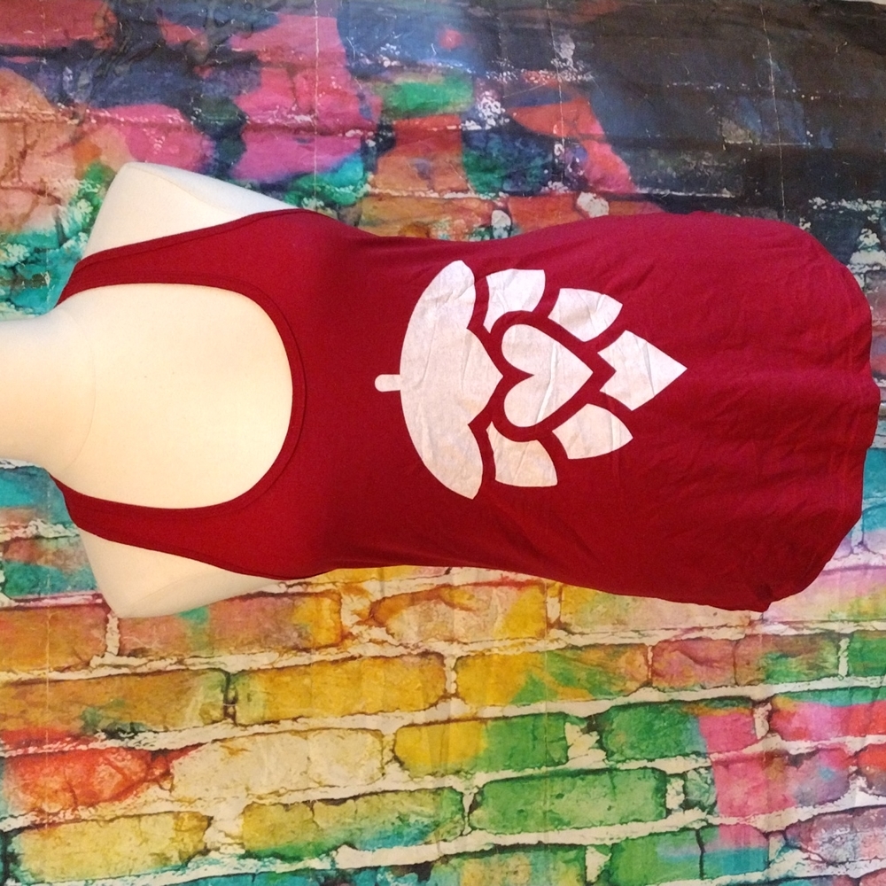 Next Level Scarlet Razorback Tank Top BNWT